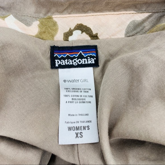 Patagonia Badoo Shell Camo WaterGirl Dress XS NWOT - Picture 13 of 15